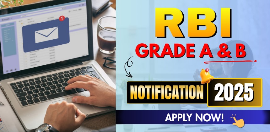 RBI Grade A & B Notification