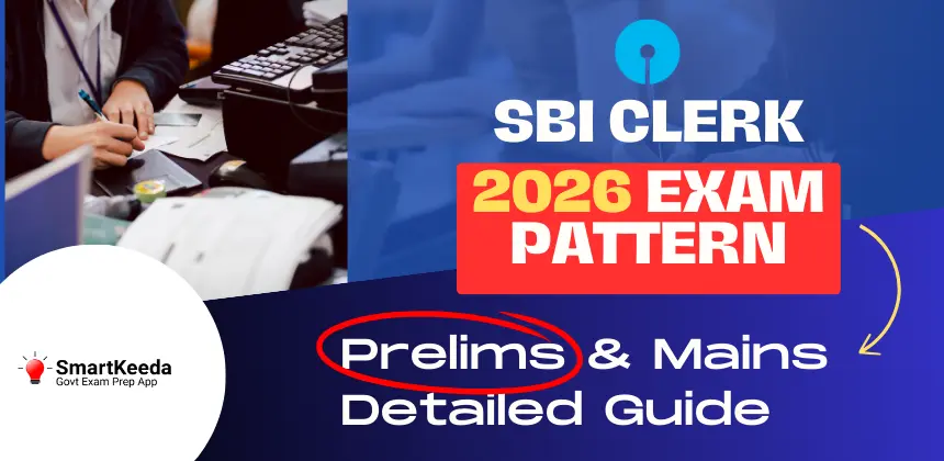 SBI Clerk Exam Pattern 2026